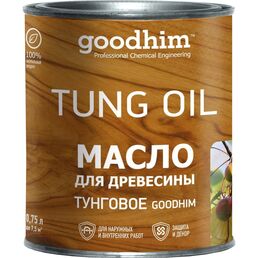 Тунговое масло для древесины Goodhim 0,75 л 99238