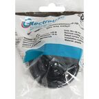 Выключатель Electraline одноклавишный серебряный век