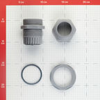 Сальник EKF PROxima PG 36 для кабеля диаметром 22-32 мм IP54 пластиковый серый (20 шт.) (plc-pg-36)