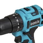 Дрель-шуруповерт аккумуляторная ударная бесщеточная Oasis ASU-18A, 18 В Li-ion 2x2 Ач