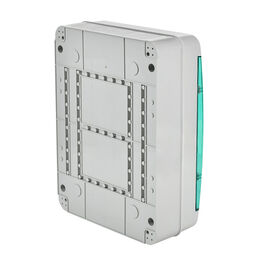 Щит распределительный навесной IEK Tekfor КМПн-24 пластиковый IP65 410х300х153 мм 24 модуля прозрачная дверь