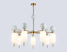 Люстра на штанге Ambrella Light Ceramo modern LH53106