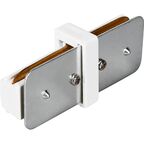 Коннектор Jazzway PTR CI-WH I-образный для соединения трековых шинопроводов встраиваемых цвет белый