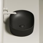 Раковина накладная Ceramica Nova Element 60 см CN6047MB черная матовая