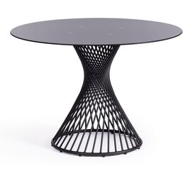 Кухонный стол Tetchair BERTOIA (Металл,Стекло/Черный) 20595