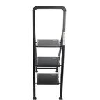 Стремянка стальная Zalger 3 ступени, максимальная нагрузка 150 кг