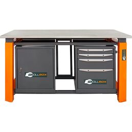 Двухтумбовый верстак Toollbox TBP1800 (TB0-TB4)