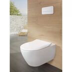 Унитаз подвесной Villeroy&Boch Subway 2.0 5614R201 с крышкой