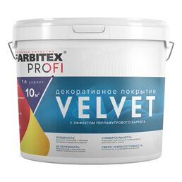 Штукатурка декоративная Farbitex Profi Velvet цвет белый 5 л