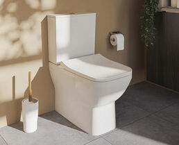 Унитаз напольный с бачком Vitra 9833B003-7204 36,5 см белый, с крышкой микролифт