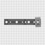 Анкерная пластина Rehau с поворотным узлом 150x25x1.2