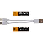 Аккумулятор Duwi Li-Ion LR6 AA 1800 мАч 1.5В 2 шт.