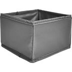 Набор коробок без крышки 31x31/15x31/15x15 см полиэстер цвет серый 4 шт