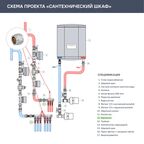 Евроконус для труб из сшитого полиэтилена Stout 1/2"x16x2.0 мм ВР латунь SFC-0024-001620