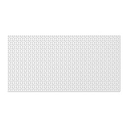 Панель ХДФ 120x60 см цвет дамаско белый