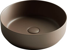 Раковина накладная Ceramica Nova Element CN6022MDB темно-коричневая матовая