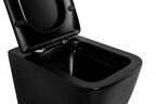 Унитаз подвесной BelBagno Ardente-C BB3202CHR-MB черный матовый, без сиденья