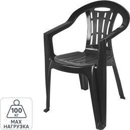 Кресло Keter Mallorca 57x58x39 см полипропилен черный