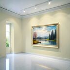Краска водоэмульсионная для стен и потолков износостойкая матовая Profipaints SILVER INTERIOR VISION 0.9л , Сливочная ириска