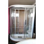 Душевая кабина с финской сауной Frank F-901 R 170x110