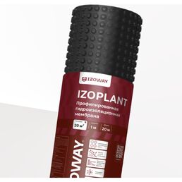 Профилированная мембрана Izoway IZOPLANT 1x20м (20м2) 23498