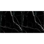 Керамогранит Arcadia Ceramica Black Spinder 60x60x0.9 см 1.44 м² глянцевый цвет черный