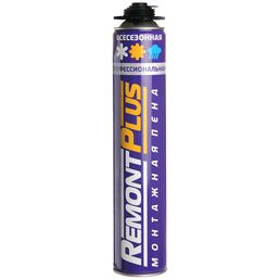 Всесезонная пистолетная пена MASTERTEKS REMONT PLUS 65 PRO 211026