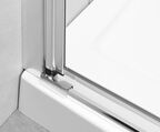Душевой уголок Radaway EOS II KDJ 80/L стекло прозрачное, профиль хром, без поддона