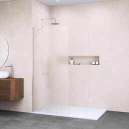 Душевая перегородка Walk-In RGW 140x195 WA-110 стекло матовое, профиль хром