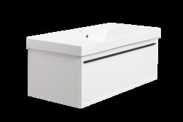Мебель для ванной комнаты La Fenice Elba 100 см, подвесная, 1 ящик, Bianco