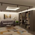 Трековый светильник спот поворотный Ritter Artline 55x100мм под лампу GU10 до 2.6м² металл/пластик цвет чёрный