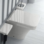 Приставной унитаз Caprigo Flat FL10 с сиденьем микролифт