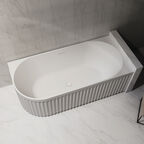 Ванна акриловая Abber 150x75 AB9412-1.5 R белая