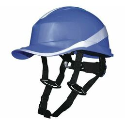 Защитная каска из ABS Delta Plus BASEBALL DIAMOND V UP синего цвета