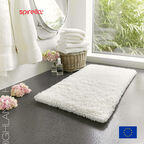 Коврик для ванной 55x65см Spirella Highland, белый