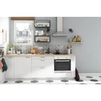 Карниз для кухонного шкафа Аша белая Delinia ID 200x4 см ЛДСП цвет белый