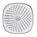 Душевая стойка Hansgrohe Croma Select E 180 2jet Showerpipe 27352400 с термостатом и изливом, белая, хром