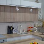 Трековый светильник Volpe Q321 под лампу GU10 50 Вт 10 м² цвет белый
