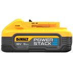 Аккумулятор DEWALT POWERSTACK DCBP518, Li-Ion, 18 В, 5 Ач (DCBP518-XJ)