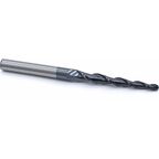Фреза DJTOL NL2QX10.80.2 спиральная двухзаходная конусная сферическая (по дереву, композиту (АКП), пластику)