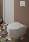 Унитаз подвесной Villeroy&Boch Avento 37 см 5656HR01 белый с сиденьем микролифт