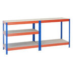 Стеллаж металлический AR Shelving Stabil 1920x1000x500 мм 5 полок