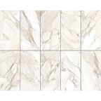 Глазурованный керамогранит Arcadia Ceramica Aurora Beige Glossy 60x120 см 1.44 м² глянцевый цвет бежевый