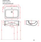Раковина подвесная Artceram Hidra Hi-Line HIL004 01 00 bi*1
белый