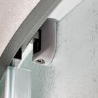Душевая кабина AvaCan L910GM 100x100 стекло с рисунком, профиль хром