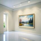 Краска водоэмульсионная для стен и потолков износостойкая матовая Profipaints SILVER INTERIOR VISION 0.9л , Воздушный зефир