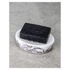 Мыльница Bath Plus Tropico W-CE2627AA-SD керамика цвет белый с черным рисунком