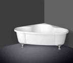 Акриловая ванна BelBagno 150x150 BB07 белая