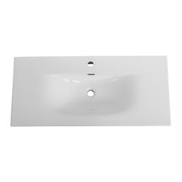 Керамическая раковина Cezares Molveno 101 см CZR-8099-100 белая