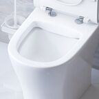 Унитаз-компакт Damixa Sirius DX86C8600SC белый, с крышкой микролифт